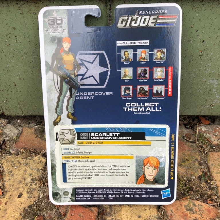 GI Joe Renegades Scarlett  - Image 2