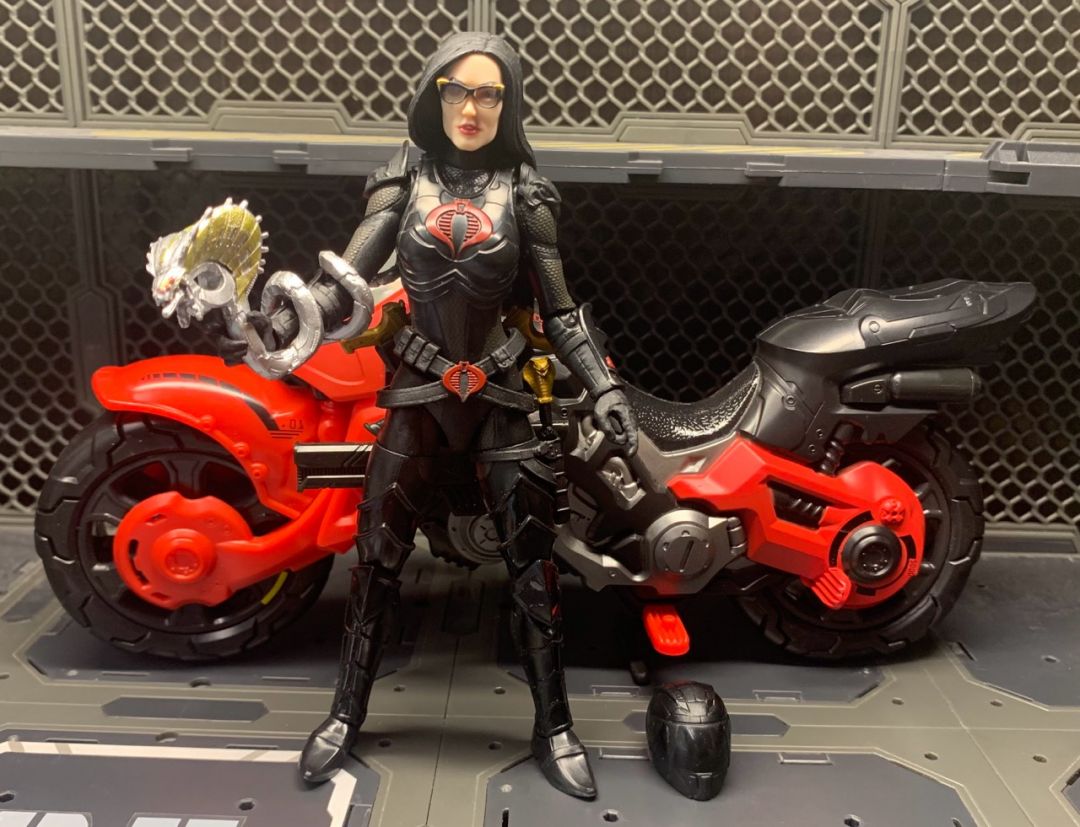 Baroness with C.O.I.L. Motorcycle - Image 1