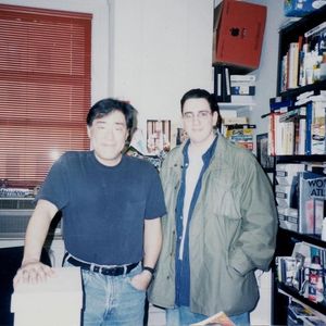 1999, With Larry At His Manhattan Office