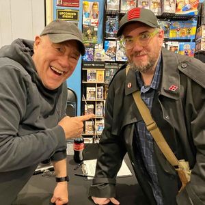 Yesterday, With Larry At Forbidden Planet