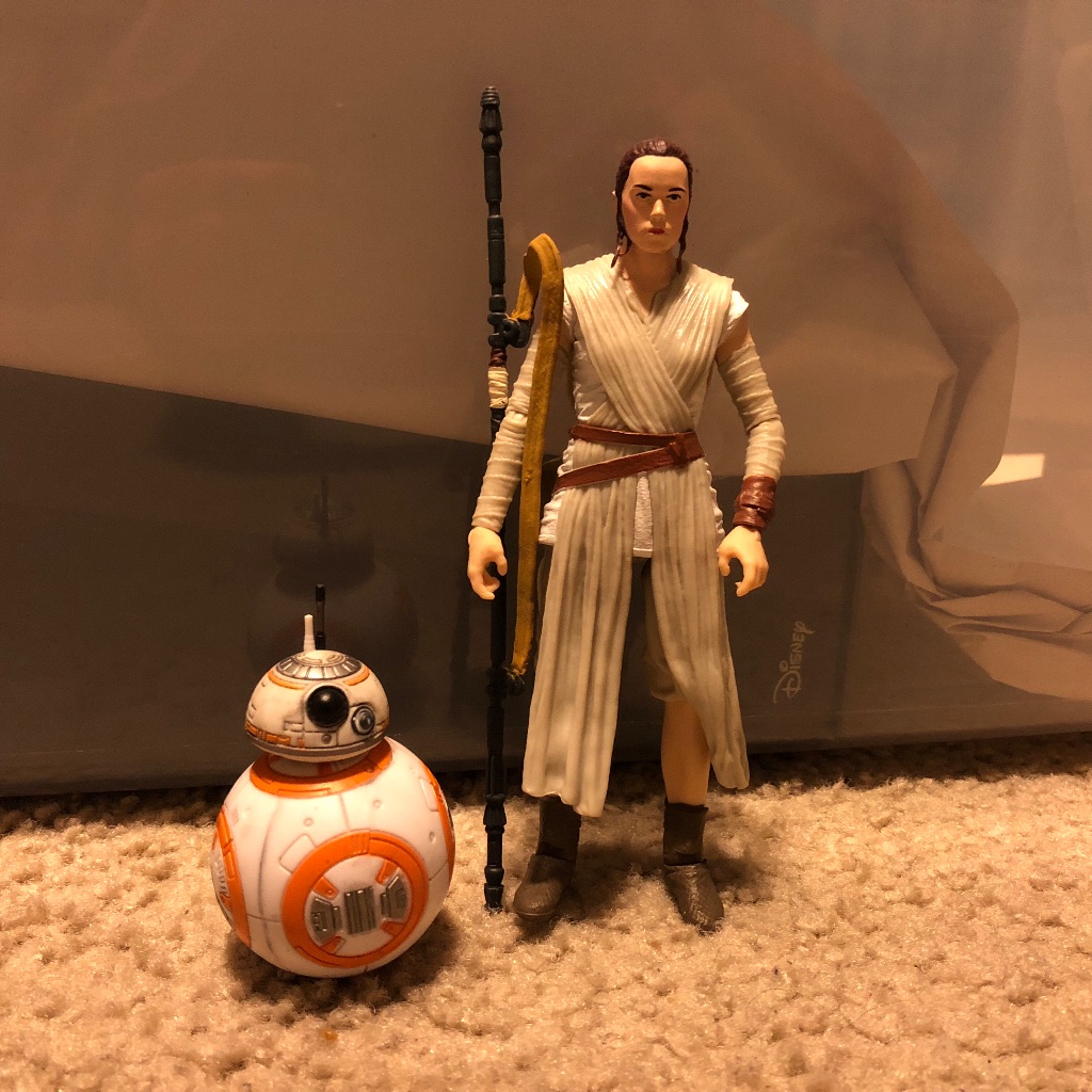Star Wars 6â€ Black Series Rey and BB8 - Image 1