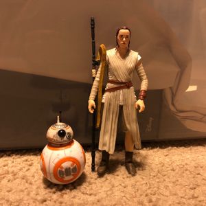 Star Wars 6â€ Black Series Rey and BB8