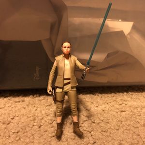 Star Wars 3 3/4â€ Rey with Lightsaber