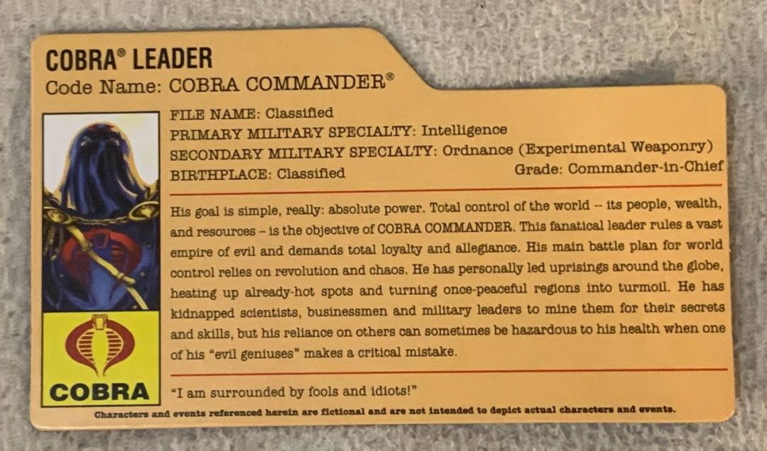 Cobra Commander - Image 2