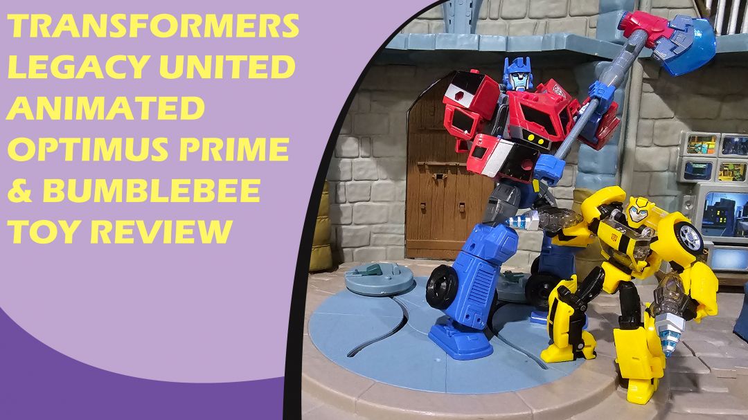 Transformers Legacy United, Animated Optimus Prime & Bumblebee, Review - Image 1