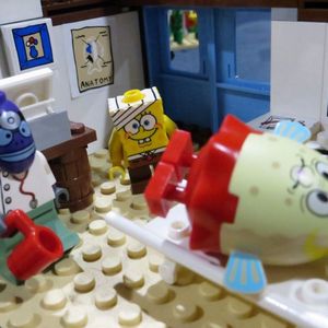 Old Lego Spongbob Adventures