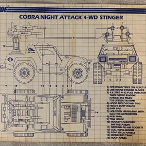 Cobra Stinger Driver & Cobra Night Attack 4-WD Stinger