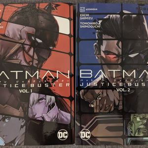 Batman Justice Buster (Japanese Manga style)