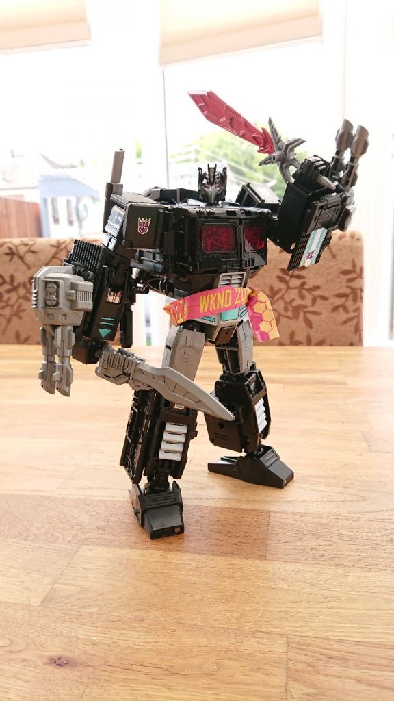 Transformers Nemesis Prime w/ TFNation wristband  - Image 3