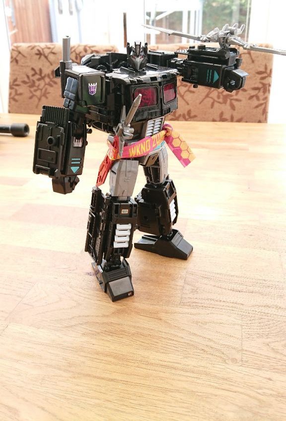 Transformers Nemesis Prime w/ TFNation wristband  - Image 1