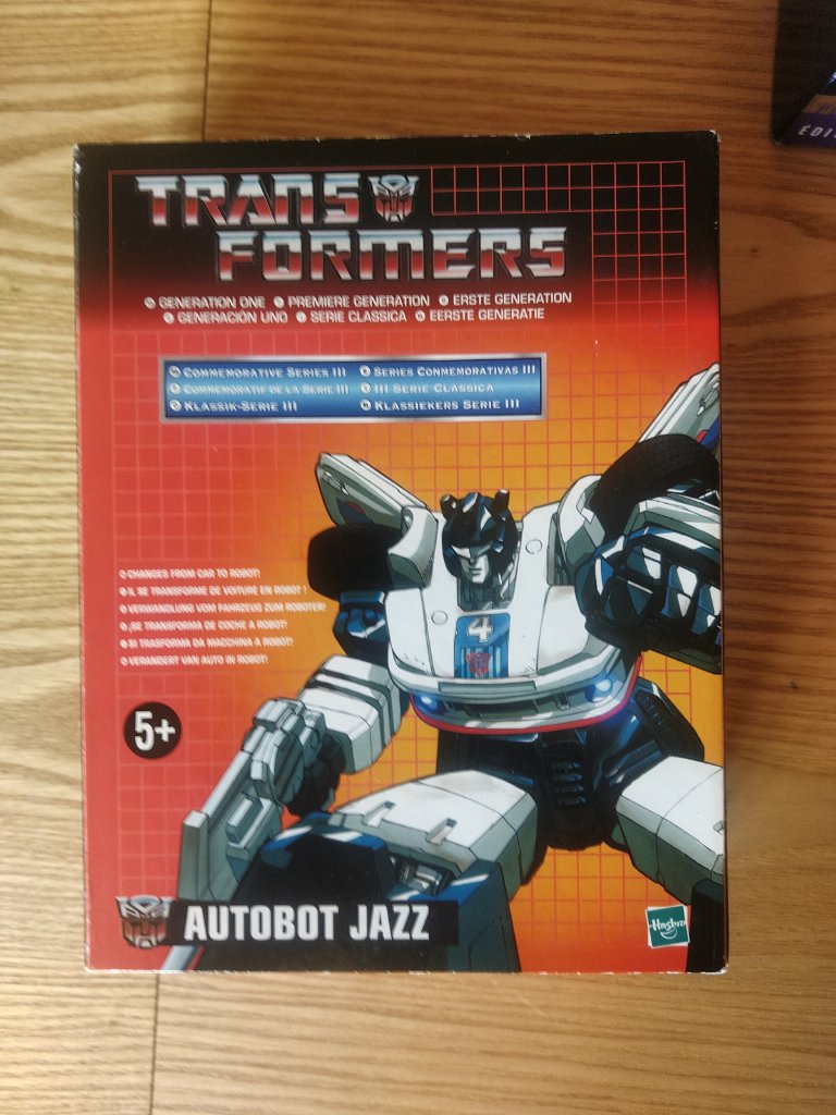 Transformers Jazz Autobot G1 - Image 1