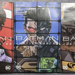 Batman Justice Buster (Japanese Manga style)