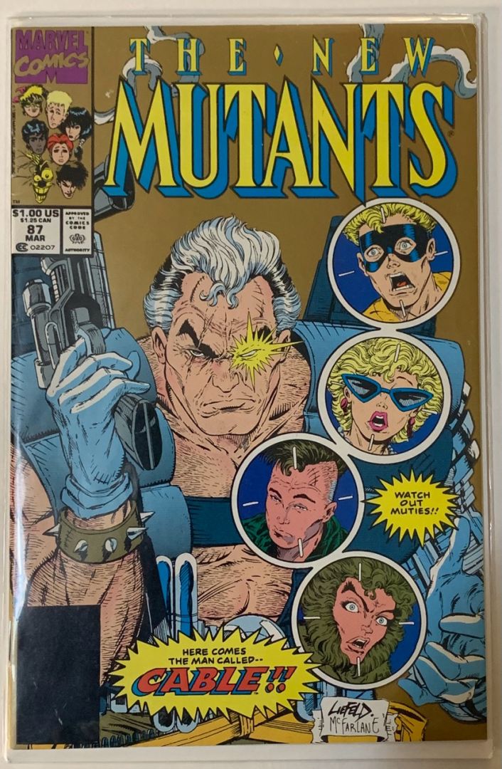 The New Mutants #87 (2nd Printing) - Image 1