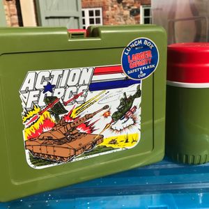 Action Force Lunchbox Safety Flask and Cup