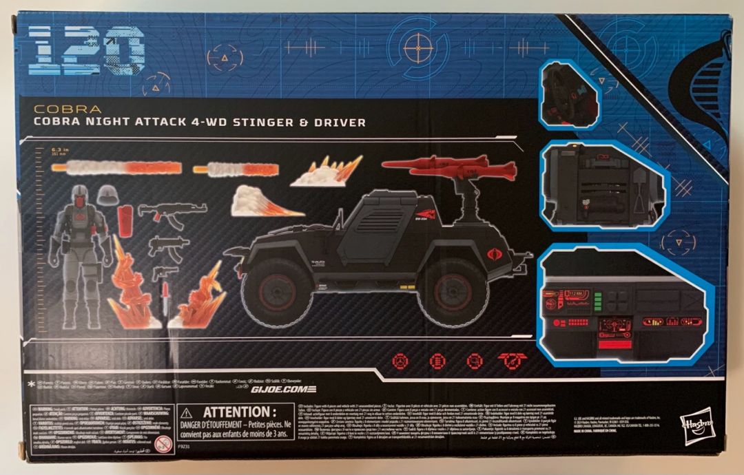 Cobra Night Attack 4-WD Stinger & Driver - Image 22