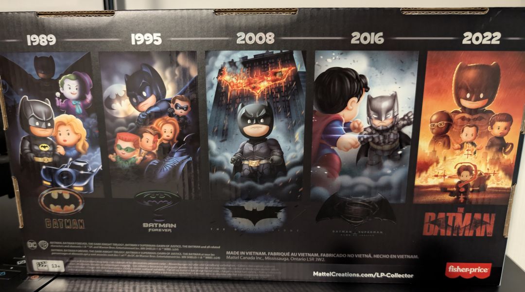 Little People Collector Batman 85th Anniversary I Am Batman Special Edition - Image 6
