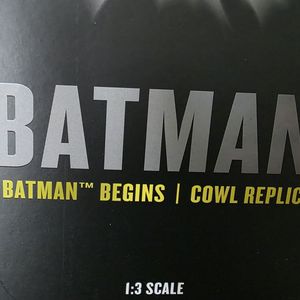Batman Begins Cowl Replica (1:3 Scale)