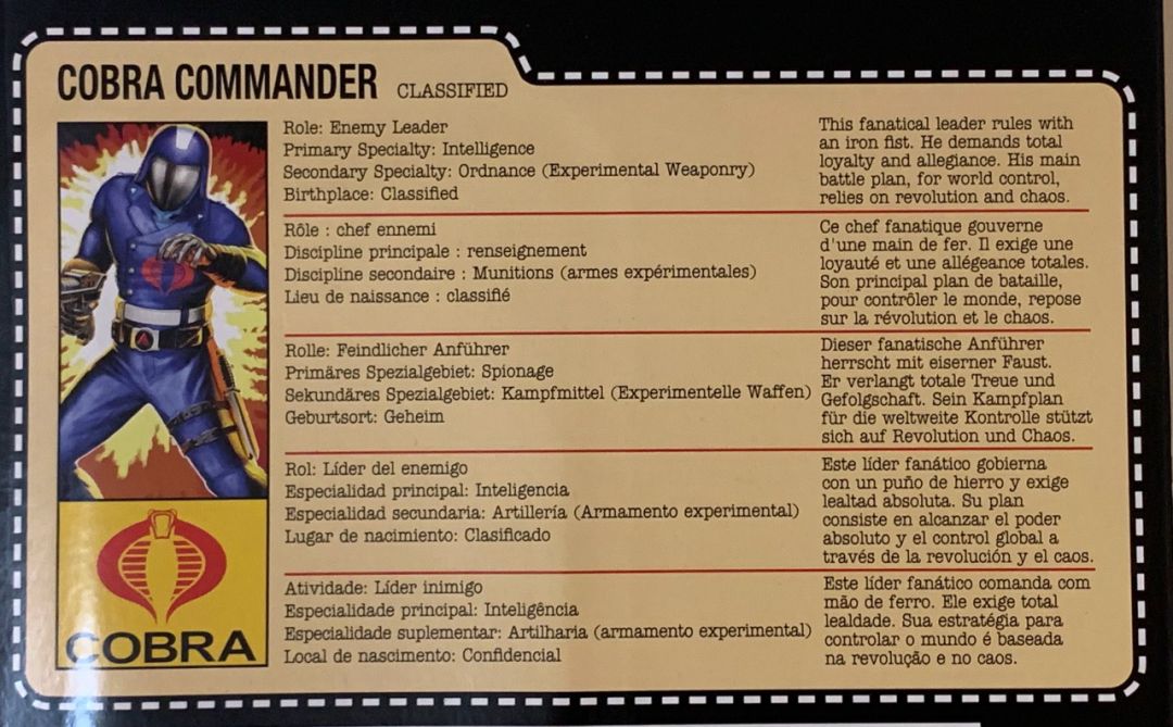Cobra Commander - Image 10