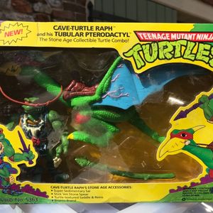 Cave-Turtle Raph and his Tubular Pterodactyl 