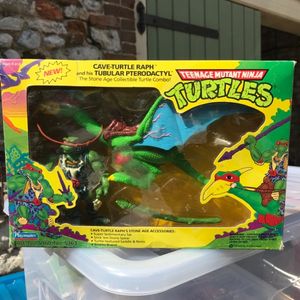 Cave-Turtle Raph and his Tubular Pterodactyl 