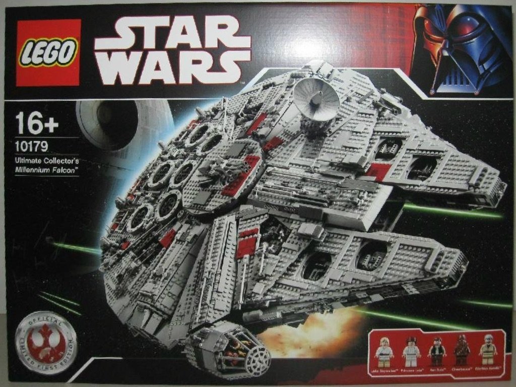 Star Wars LEGO Millenium Falcon up for over £7k!