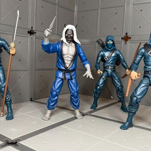 Dark Ninja Master & the Blue Ninjas