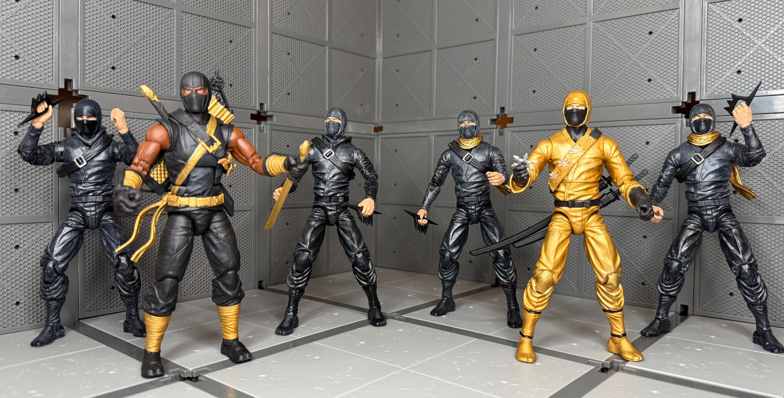 Ninja Ku, Gold Ninja Assassin & the Black Dragon Ninjas - Image 1