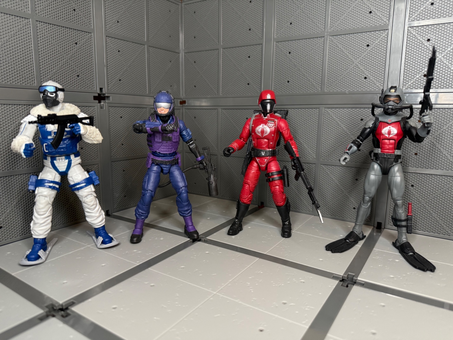 Snow Serpent, Tele Viper, Crimson Guard & Eel - Image 1