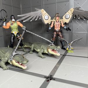 Croc Master, Fiona, Julissa, Raptor & General Ledger