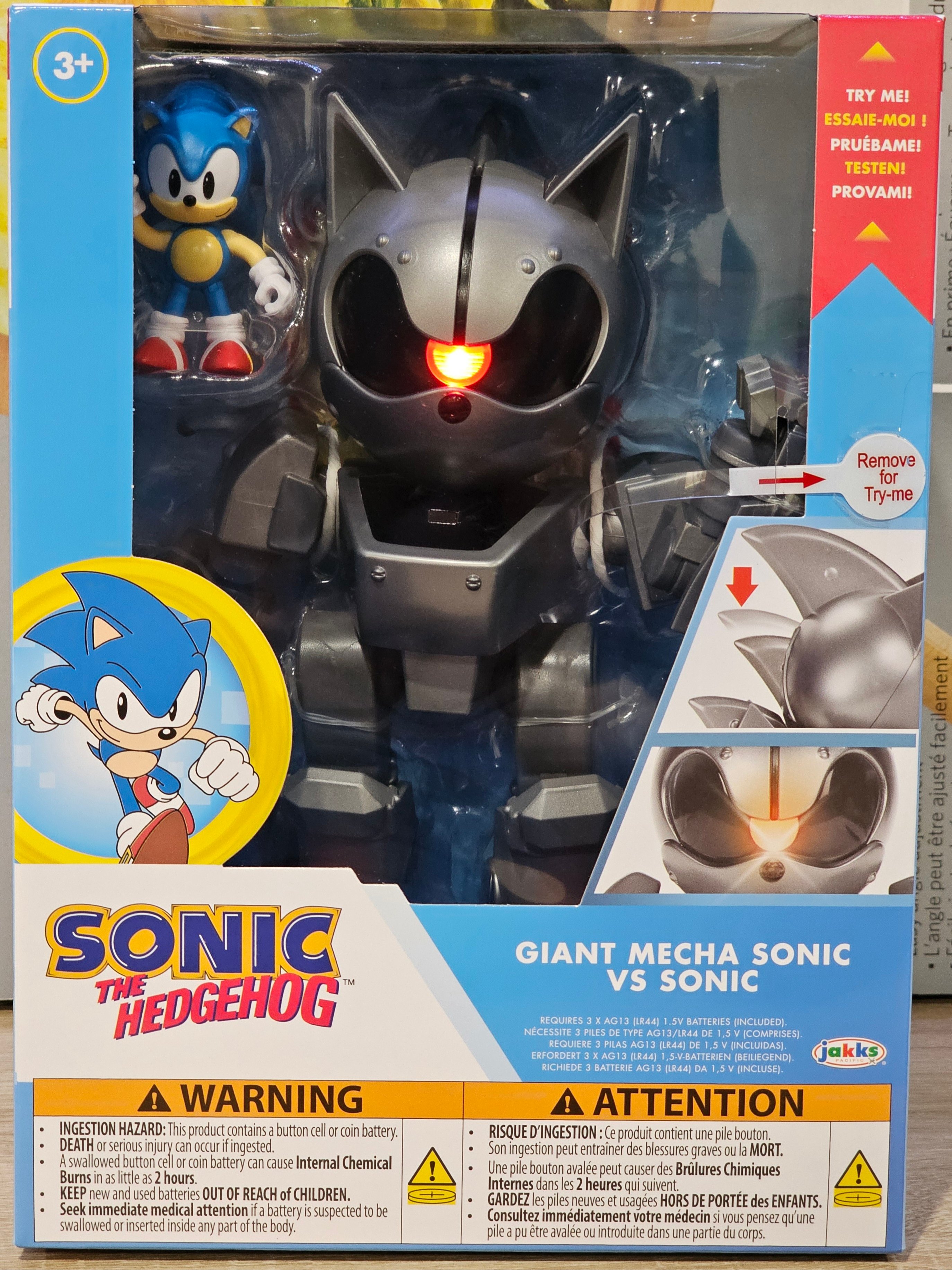 Giant Mecha Sonic VS Sonic - Image 1