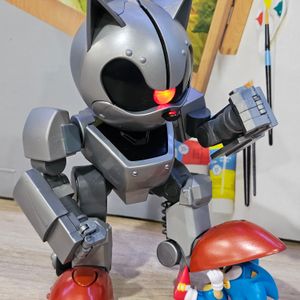 Giant Mecha Sonic VS Sonic