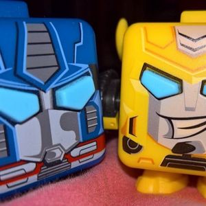 Optimus Prime and Bumblebee