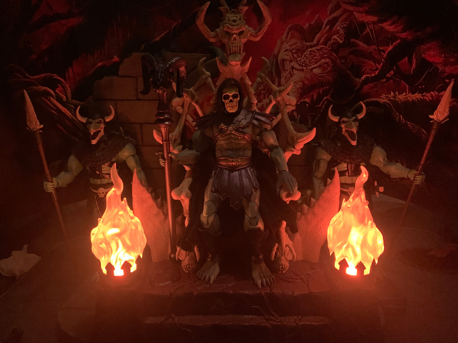 Skeletor on his Bone Throne - Image 1