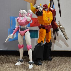 AMK Mini Rodimus and Arcee