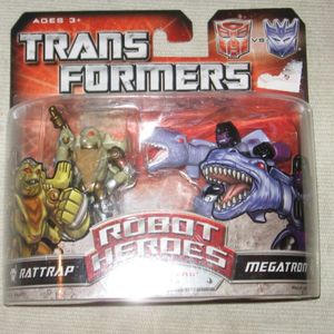 Rattrap and Megatron!