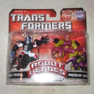 Optimus Primal and Tarantulas