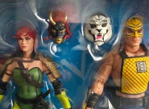 G.I Joe Classified Ninja Force Scarlett and T'Jbang