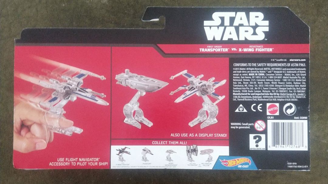 Star Wars Hot Wheels diecast Transporter / x-wing - Image 2