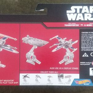 Star Wars Hot Wheels diecast Transporter / x-wing