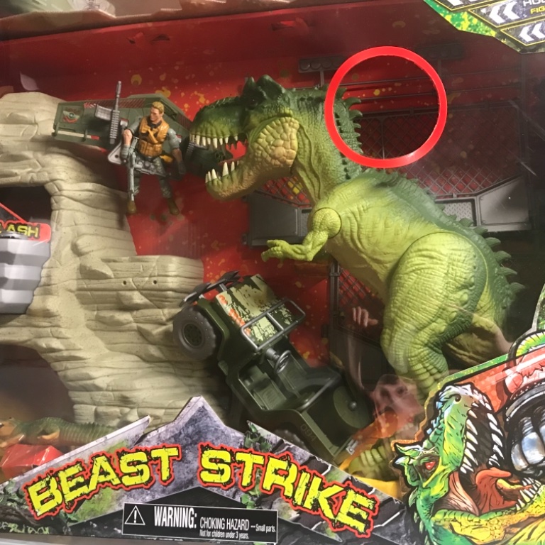 Jurassic clash shop beast strike playset