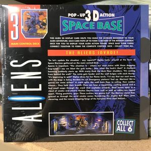 Aliens Pop-Up 3D Action Space Base