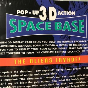 Aliens Pop-Up 3D Action Space Base