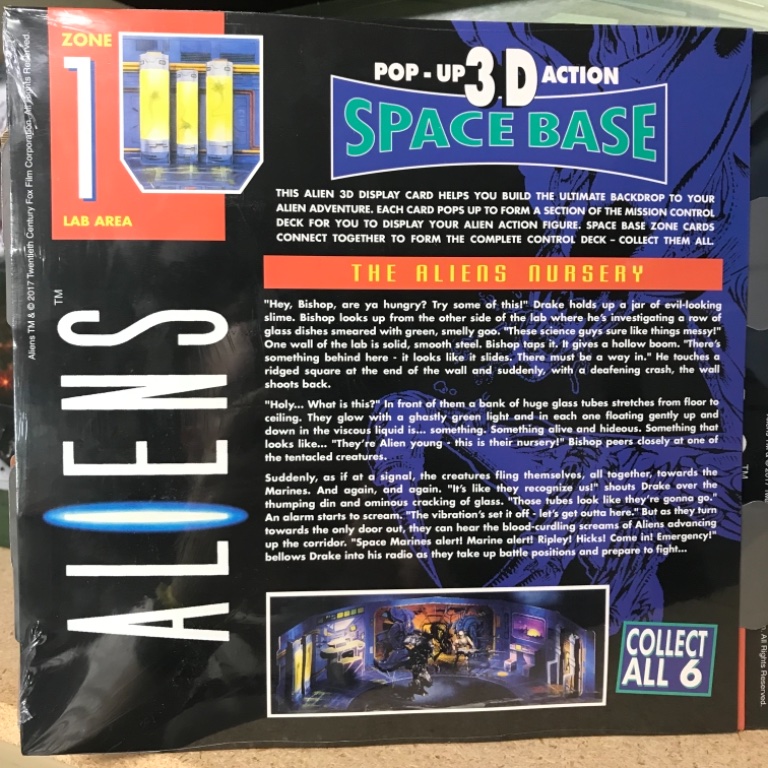 Aliens Pop-Up 3D Action Space Base - Image 1