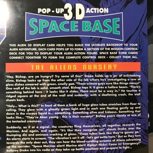 Aliens Pop-Up 3D Action Space Base