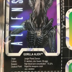 Gorilla Alien with Face Hugger