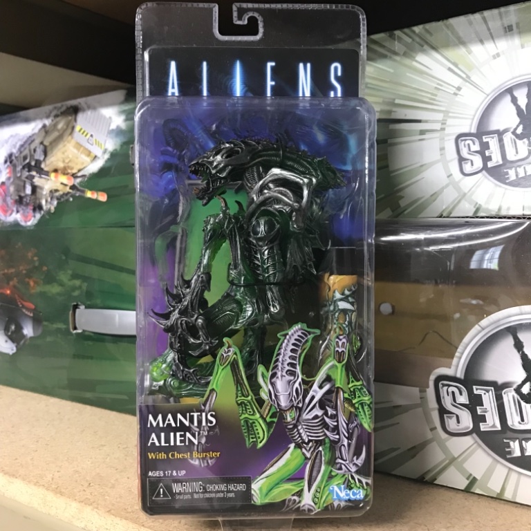Mantis Alien with Chest Burster - Image 1