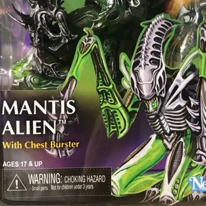 Mantis Alien with Chest Burster