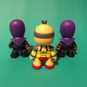 Kidrobot Krang and Foot Soldiers 
