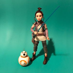 Star Wars Forces of Destiny Rey of Jakku and BB-8
