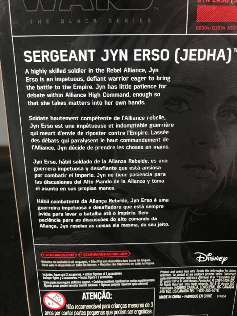 Sergeant Jyn Erso (Jedha) - Image 2